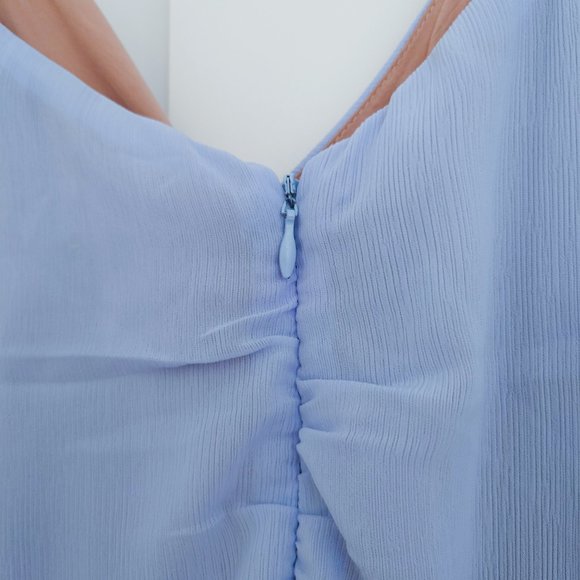 Tiger Mist Baby Blue Abella Mini Dress in XS - Picture 7 of 11